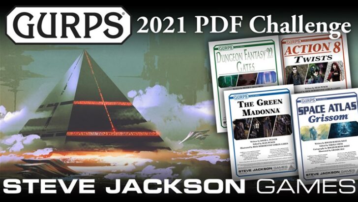GURPS 2021 PDF Challenge Up On Kickstarter