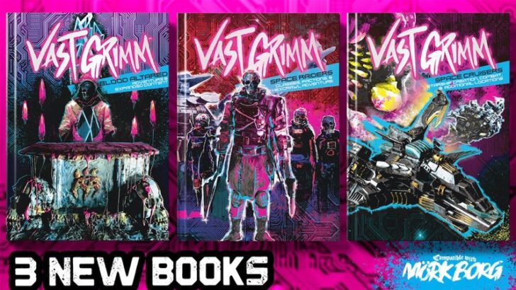 3 New Vast Grimm RPG Books Up On Kickstarter