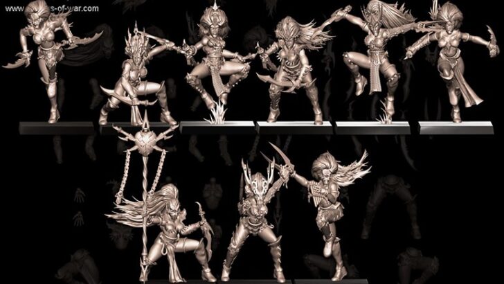 New Dark Elf Witches Available From Avatars of War