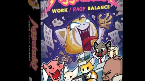 Renegade Game Studios Announces Aggretsuko Work/Rage Balance Card Game
