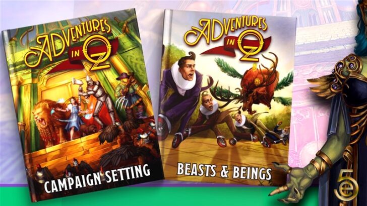 Adventures in Oz RPG Sourcebooks Up On Kickstarter