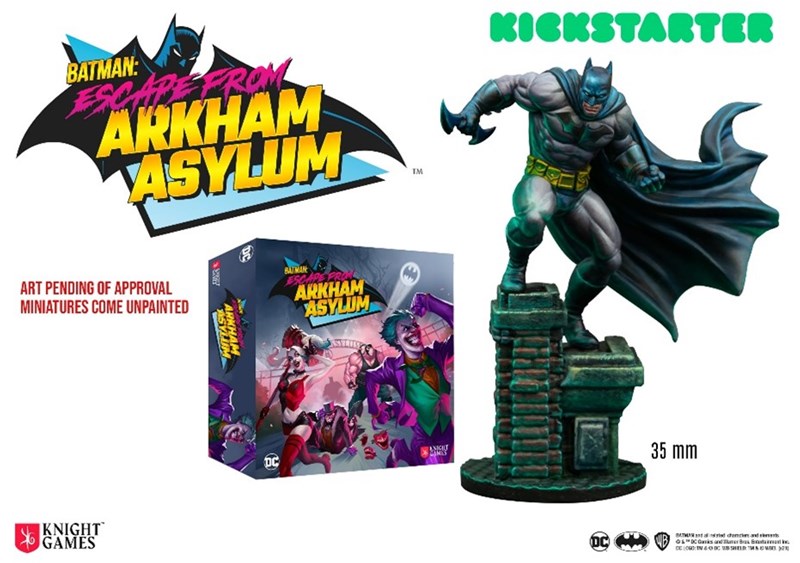 Knight Models Announces Batman: Escape from Arkham Asylum Board Game -  Tabletop Gaming News - TGN