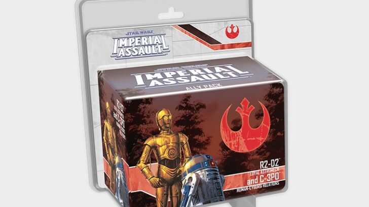 Fantasy Flight Games Previews C-3PO and R2-D2 Ally Pack for Imperial Assault