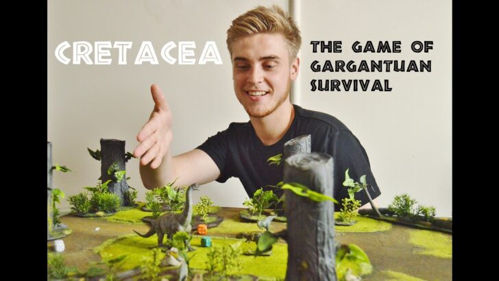 Cretacea Dinosaur Skirmish Game Up On Kickstarter