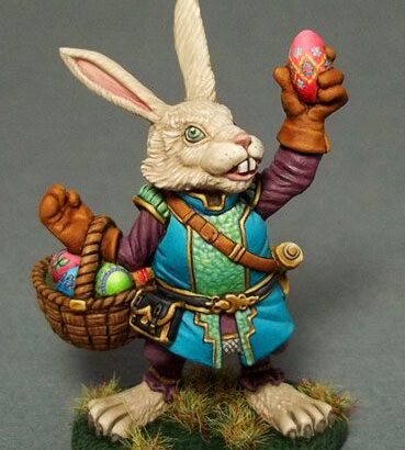 Dark Sword Miniatures releases 2012 Easter Bunny