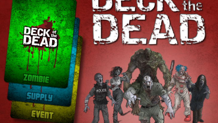 Deck of the Dead: Zombie Card Game up on Kickstarter