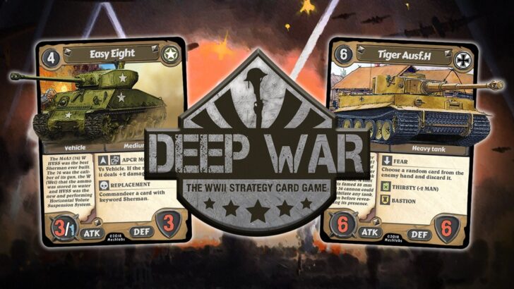 Deep War WWII Card Game Up On Kickstarter
