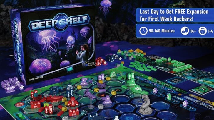 Deep Shelf Board Game Up On Kickstarter
