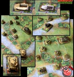 Heroes of Normandie is compatible with 15mm minis