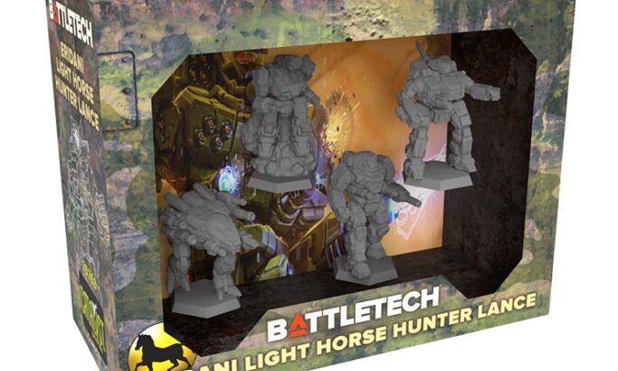 Pre-Orders Now Live for BattleTech Eridani Light Horse ForcePack