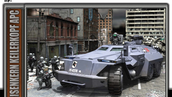 They See Me Rollin’: A Review of the Eisenkern APC From DreamForge-Games