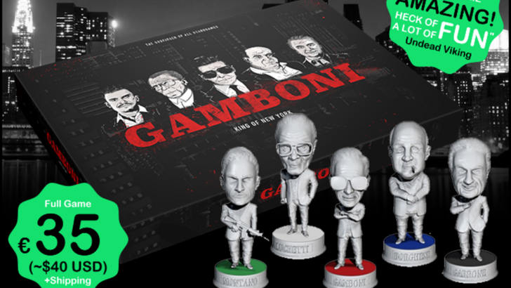 Gamboni Mafia Board Game Re-Launches on Kickstarter