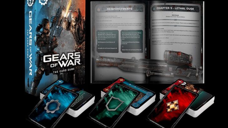 Steamforged Announces Gears of War Card Game