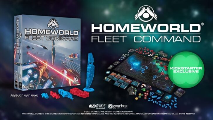 Homeworld: Fleet Command Board Game Up On Kickstarter