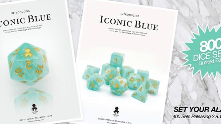 TGN Review: Kraken Dice Iconic Blue Set