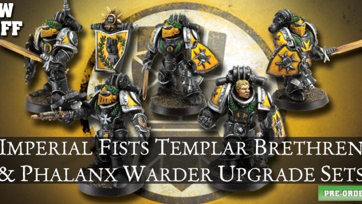 New Imperial Fists Accessories from Forge World