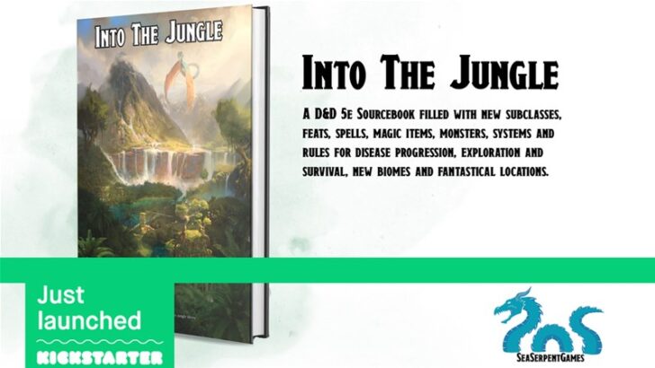 Into the Jungle RPG Sourcebook Up On Kickstarter
