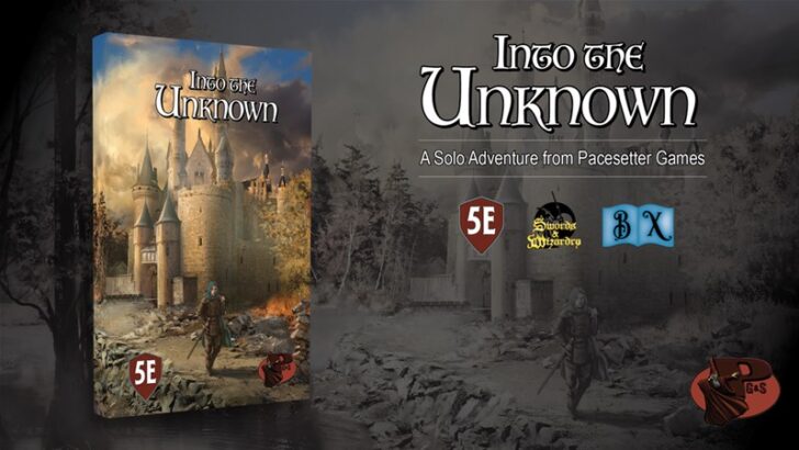 Into the Unknown Solo RPG Adventure Up On Kickstarter