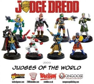Judge Dredd: Judges of the World released from Warlord Games