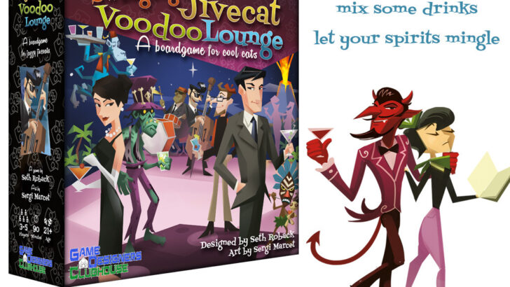 Swinging Jivecat Voodoo Lounge Board Game on Kickstarter