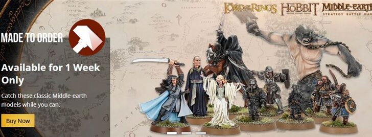 New Lord of the Rings Miniatures Available to Order From Games Workshop