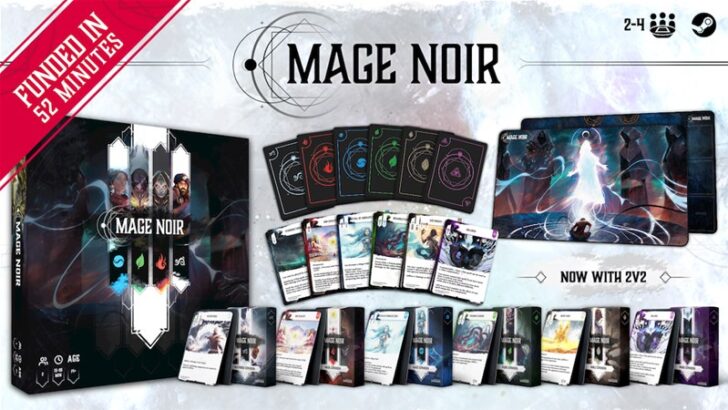 Mage Noir Card Game Up On Kickstarter