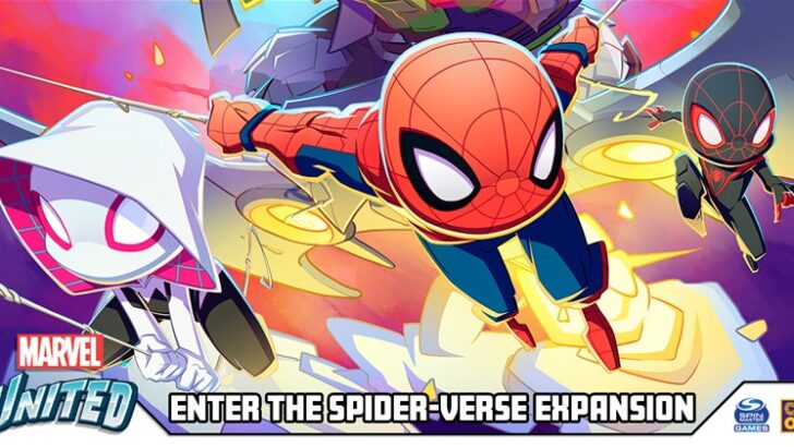 CMON Previews Enter the Spider-Verse Expansion for Marvel United