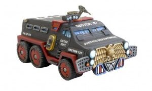 Mongoose Publishing previews Mk III Pat Wagon for Judge Dredd Miniatures Game