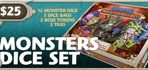 Monster Dice Add-On Added To Masmorra Kickstarter