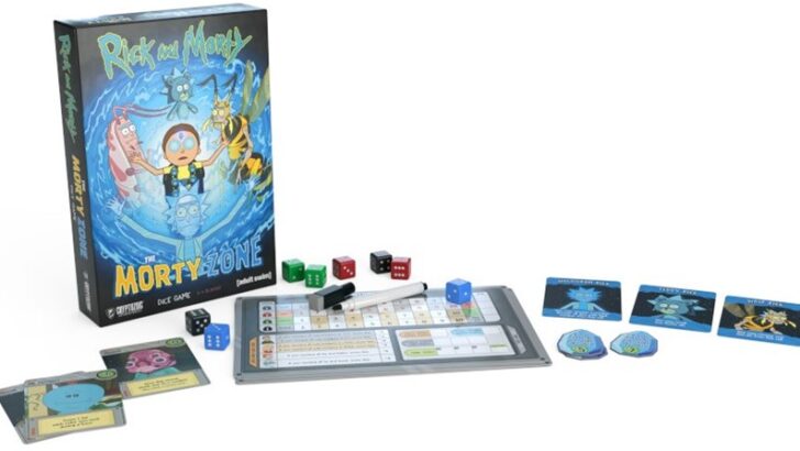 Cryptozoic Announces Rick and Morty: The Morty Zone Dice Game