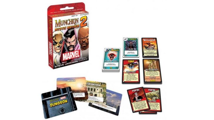 USAopoloy Posts A Look Inside the Marvel Munchkin 2 Set