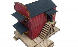 New pre-painted Old West Buildings for Dead Man’s Hand from Great Escape Games