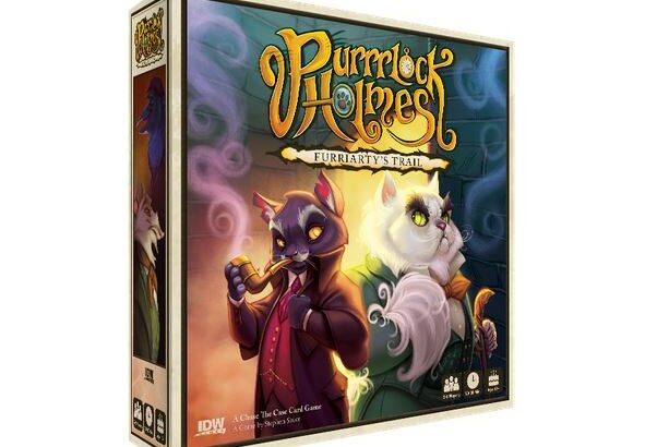IDW Games Releases Purrlock Holmes Board Game