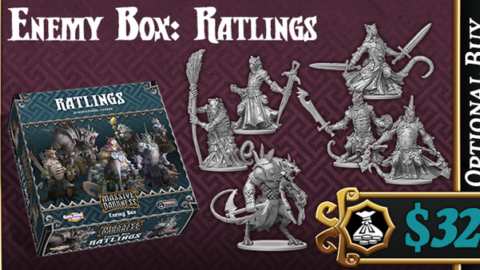 Ratlings Enemy Box Added To Massive Darkness Kickstarter