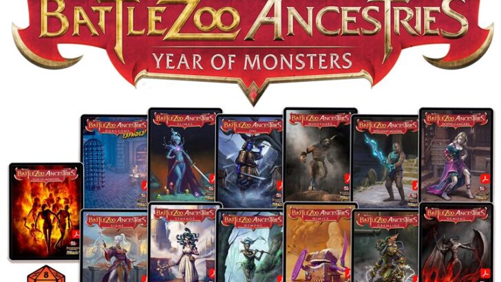 Battlezoo Ancestries: Year of Monsters Bundle Now Available