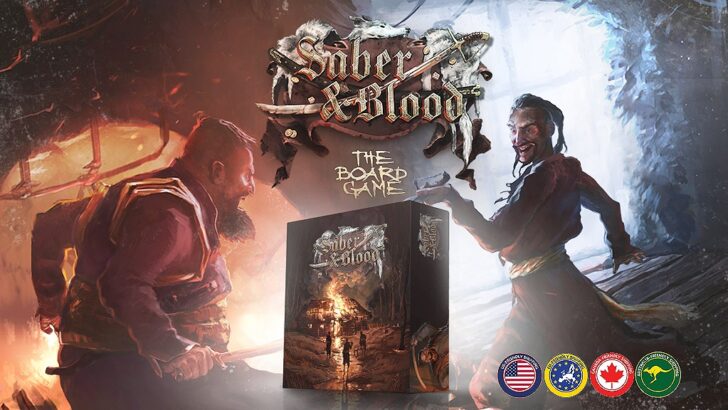 Saber & Blood Board Game Up On Kickstarter