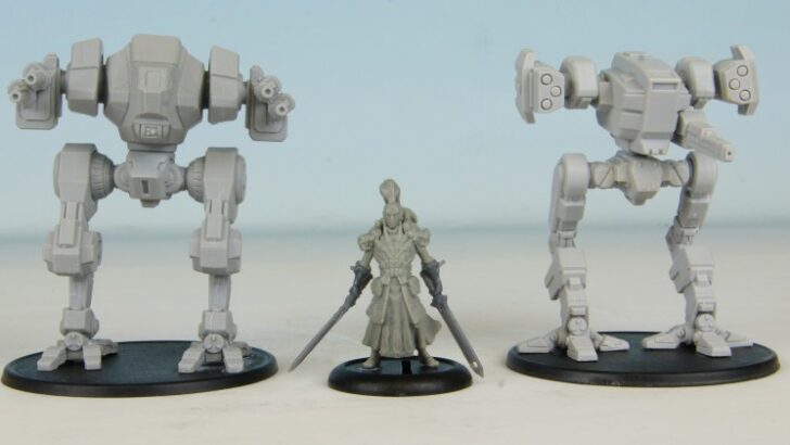 TGN Review: Mecha Front Light Mech Kits from Paulson Games