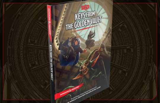 Keys from the Golden Vault: New D&D Book Promises High Stakes and Thrills with Heist Adventures