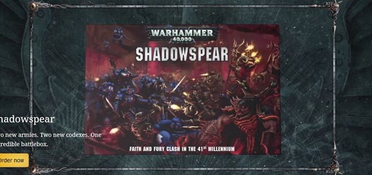 New Shadowspear Box Set Available to Order from Games Workshop