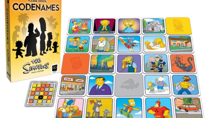 USAopoly Announces Codenames: The Simpsons
