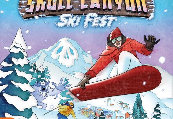Pandasaurus Games Announces Skull Island: Ski Fest Board Game