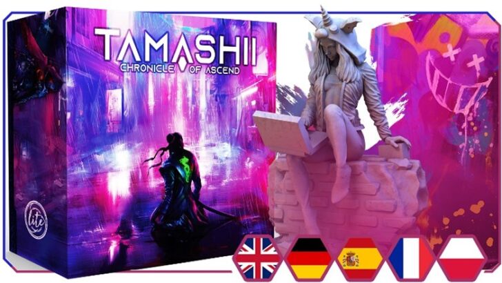 Tamashii: Chronicles of Ascend Board Game Up On Gamefound