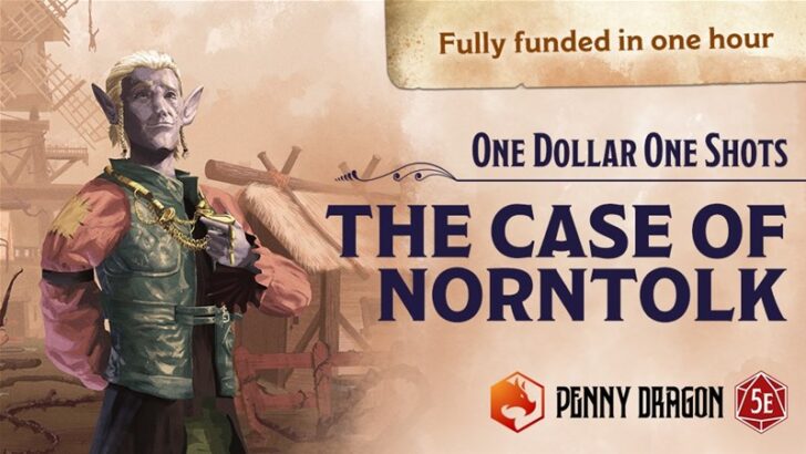 The Case of Norntolk One-Shot RPG Adventure Up On Kickstarter