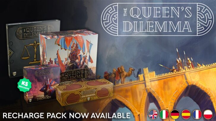 The Queen’s Dilemma Board Game Up On Kickstarter