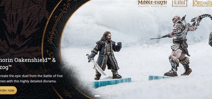 New Thorin Oakenshield & Azog Available to Order From Forge World