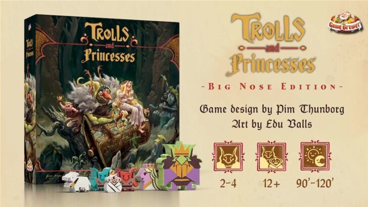 Trolls and Princesses Board Game Up On Kickstarter