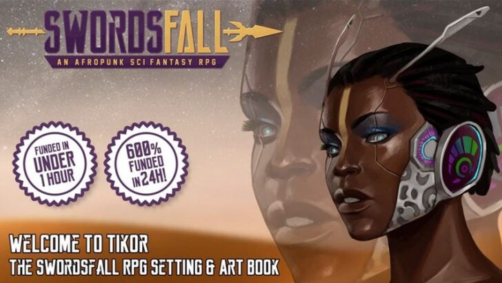 Welcome to Tikor Setting Book for Swordsfall RPG Up On Kickstarter