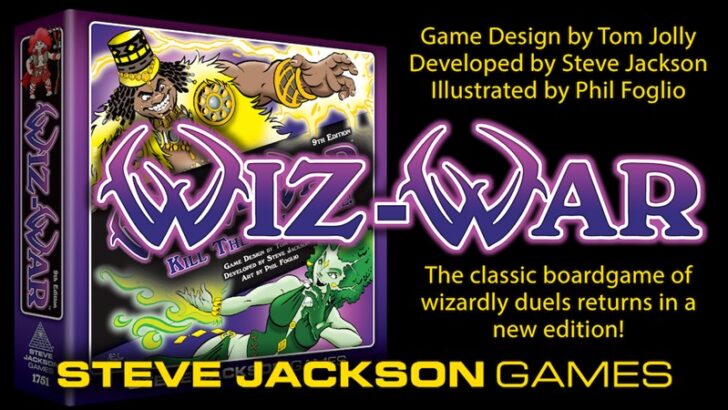 New Edition of Wiz-War Board Game Up On Kickstarter