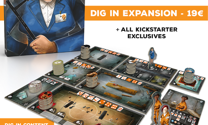 Dig Your Way Out Board Game Launches Exciting New Expansion on Kickstarter