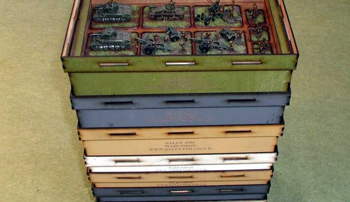 New Flames of War storage cases from Sally 4th